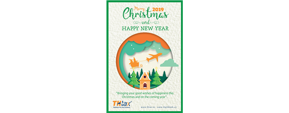 THtax Chúc mừng Giáng sinh và năm mới 2020