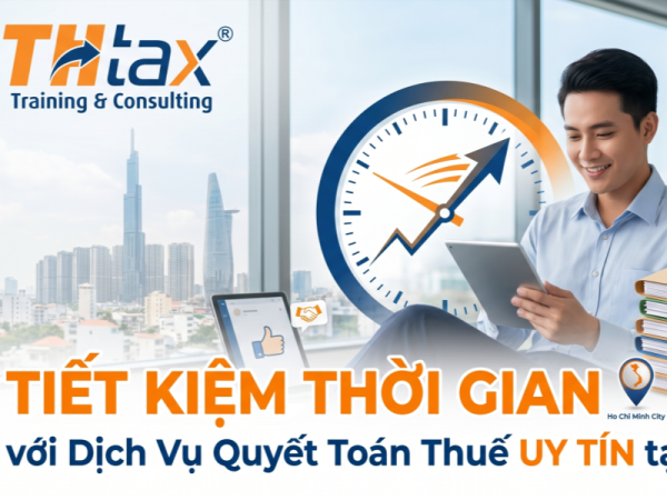 Tiết kiệm thời gian với dịch vụ quyết toán thuế uy tín tại TPHCM